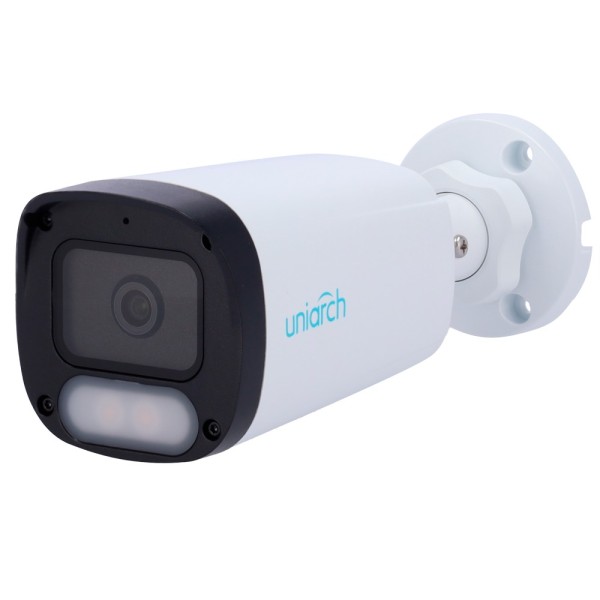 Kaufen UNIARCH UV-IPC-B244-ADF28K-WP IP-Kamera Bullet | Uniarch – 4 MP | 2,8-mm-Objektiv | microSD 512 GB – Weißlicht 30 m | WDR
