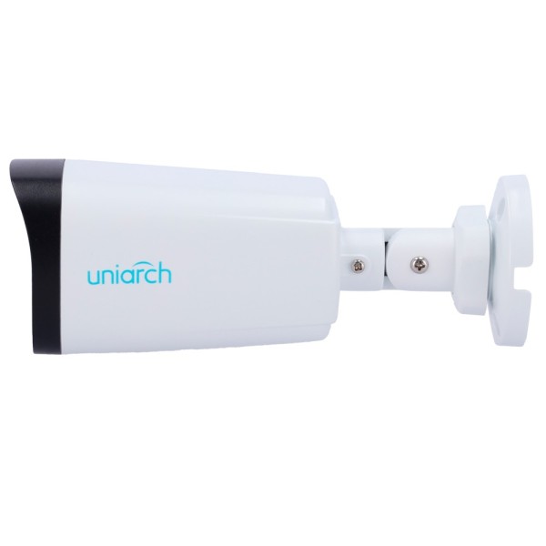 Acheter UNIARCH UV-IPC-B244-ADF28K-WP Caméra IP Bullet | Uniarch - 4 MP | Objectif 2,8 mm | microSD 512 Go - Lumière blanche 30 