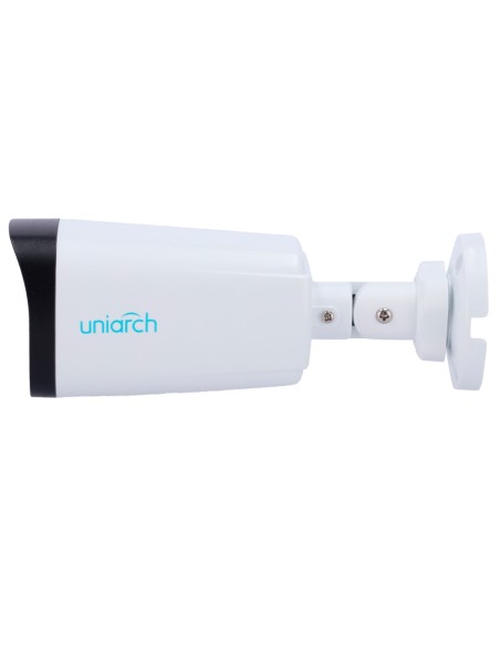 Uniach UV-IPC-B244-ADF28K-WP IP Câmera Bullet | Uniach - 4 MP | Lente 2,8 mm | MicroSD 512 GB - Luz branca 30 m | WDR 120 dB -