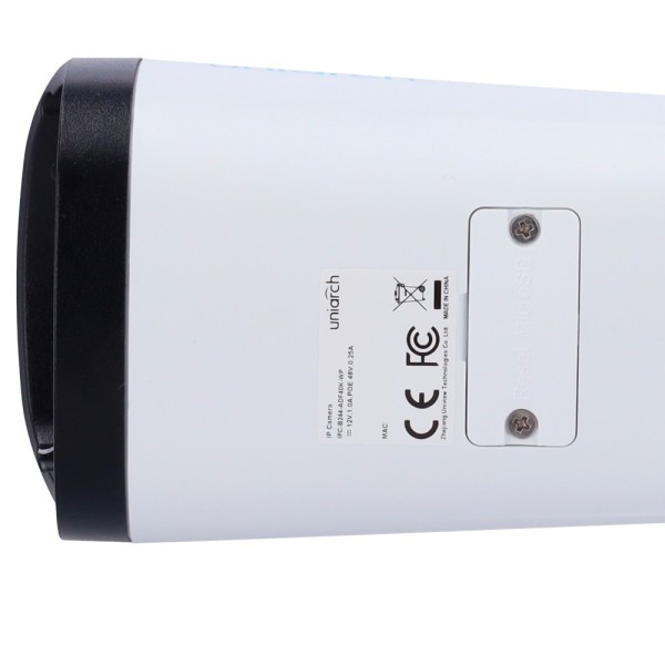 Kaufen UNIARCH UV-IPC-B244-ADF28K-WP IP-Kamera Bullet | Uniarch – 4 MP | 2,8-mm-Objektiv | microSD 512 GB – Weißlicht 30 m | WDR