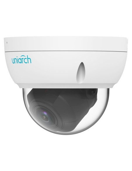 Comprar UNIARCH UV-IPC-D314-ADZK Cámara Dome IP Uniview-Uniarch - 4 MP | Lente 2.8~12 mm - IR 50 m | 120dB WDR - Detección de cu