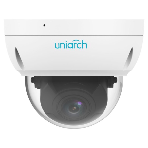 Comprar UNIARCH UV-IPC-D314-ADZK Cámara Dome IP Uniview-Uniarch - 4 MP | Lente 2.8~12 mm - IR 50 m | 120dB WDR - Detección de cu