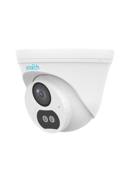 Acheter la caméra IP UNIARCH UV-IPC-T132-AF28-DL-ECO Uniview-Uniarch Turret - 2 MP | Objectif 2,8 mm - IR 30 m | Lumière blanche
