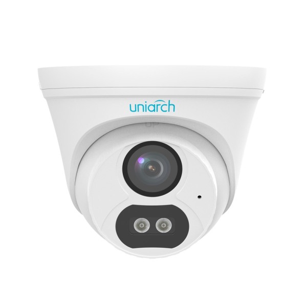 Comprare UNIARCH UV-IPC-T132-AF28-DL-ECO Telecamera Turret IP Uniview-Uniarch - 2 MP | Obiettivo 2,8 mm - IR 30 m | Luce bianca 