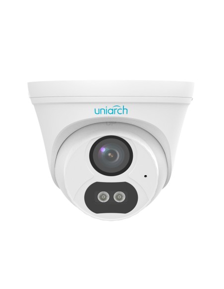 Acheter la caméra IP UNIARCH UV-IPC-T132-AF28-DL-ECO Uniview-Uniarch Turret - 2 MP | Objectif 2,8 mm - IR 30 m | Lumière blanche