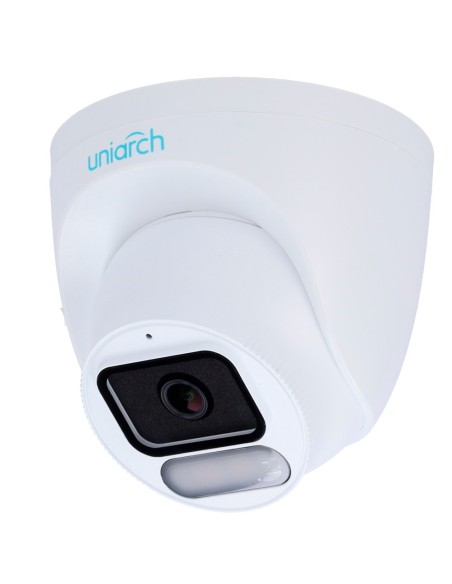 Comprar UNIARCH UV-IPC-T242-ADF28K-WP Cámara IP Turret | Uniarch - 2 MP | Lente 2.8 mm | microSD 512 GB - Luz blanca 30 m | WDR 