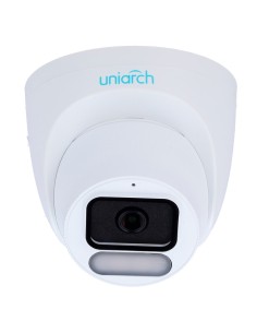 UNIACH UV-IPC-T242-ADF28K-WP IP Camera Turret | Uniach - 2 MP | Lente 2,8 mm | MicroSD 512 GB - Luz branca 30 m | WDR 120 dB - 2