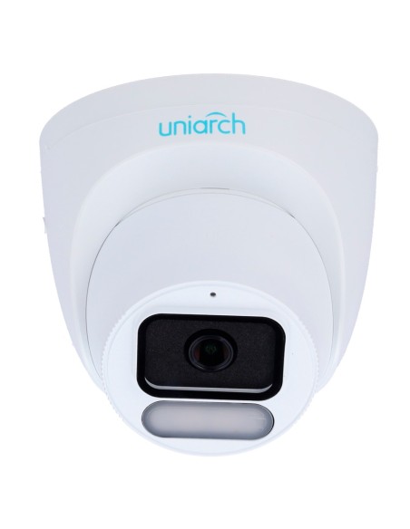 Acheter UNIARCH UV-IPC-T242-ADF28K-WP Caméra IP Turret | Uniarch - 2 MP | Objectif 2,8 mm | microSD 512 Go - Lumière blanche 30 