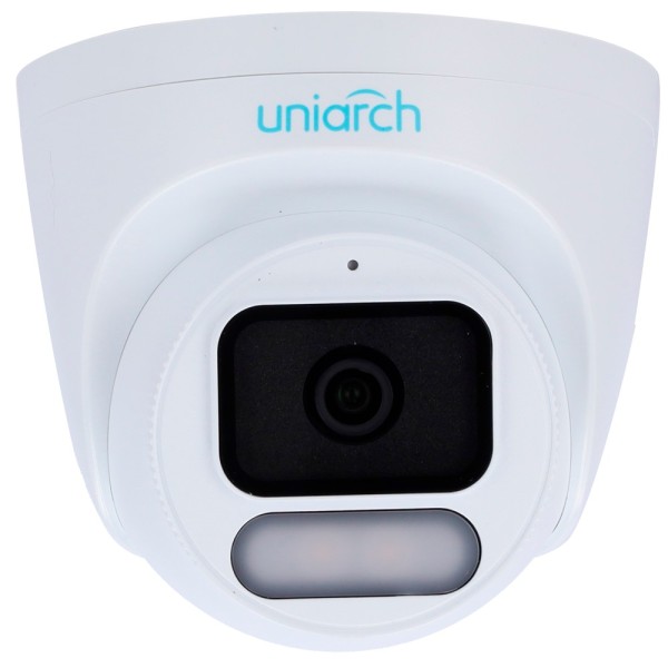 Uniarch UV-IPC-T244-ADF28K-WP IP Camera Turret | Uniach - 4 MP | Lente 2,8 mm | MicroSD 512 GB - Luz branca 30 m | WDR 120 dB -