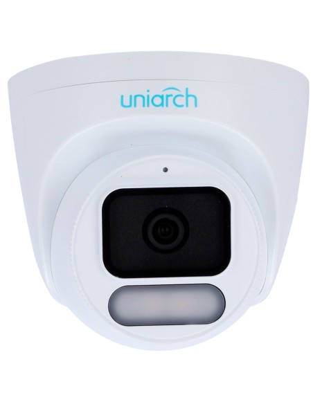 Kaufen UNIARCH UV-IPC-T244-ADF40K-WP IP-Kamera Turret | Uniarch – 4 MP | 4-mm-Objektiv | microSD 512 GB – Weißlicht 30 m | WDR 1