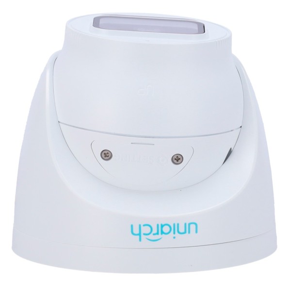 Uniarch UV-IPC-T244-ADF40K-WP IP Turret Câmera | Uniach - 4 MP | Lente de 4 mm | MicroSD 512 GB - Luz branca 30 m | WDR 120 dB -