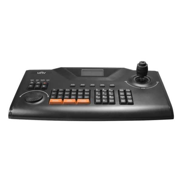Kaufen UNIVIEW UV-KB-1100 IP-Tastatur von Uniview – Doppelte Schnittstelle: direkt oder Netzwerk – LCD-Display – IP/RS-232/RS-48
