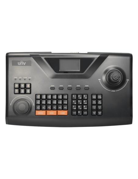 UniView-UV-KB-1100-UV-KB-1100-UniView IP Teclado - Interface Dupla: Direto ou Rede - Tela LCD - IP / RS-232 / RS-485 Interface -