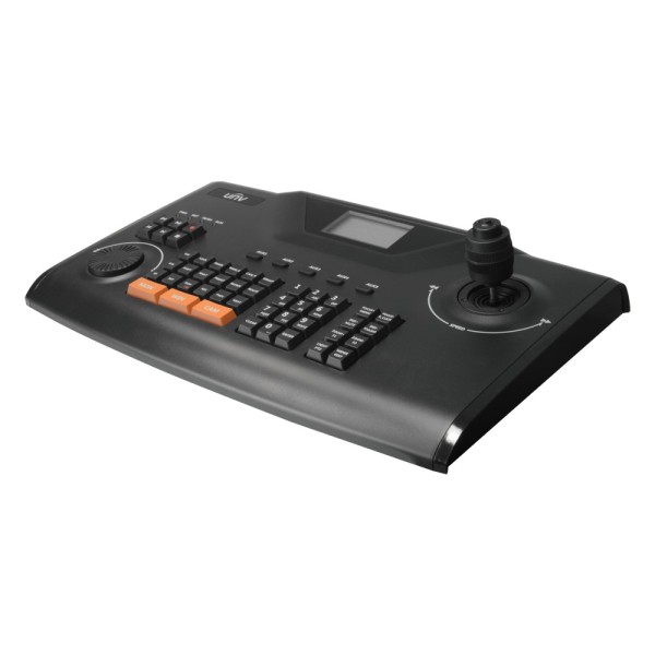 UniView-UV-KB-1100-UV-KB-1100-UniView IP Teclado - Interface Dupla: Direto ou Rede - Tela LCD - IP / RS-232 / RS-485 Interface -