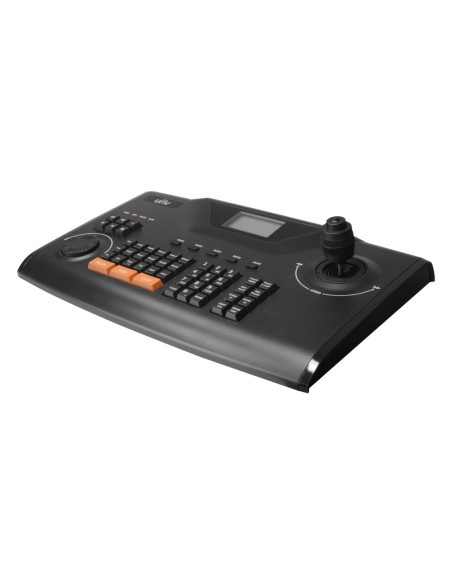 UniView-UV-KB-1100-UV-KB-1100-UniView IP Teclado - Interface Dupla: Direto ou Rede - Tela LCD - IP / RS-232 / RS-485 Interface -