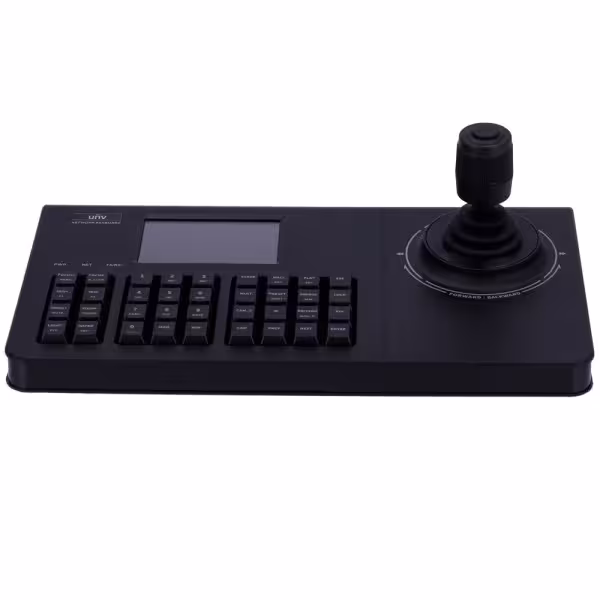 Acheter UNIVIEW UV-KB-1100-E Clavier IP Uniview - Double interface : directe ou réseau - Écran LCD 4" - Interface IP/RS-232/RS-4