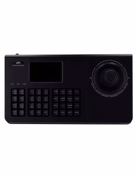 Acheter UNIVIEW UV-KB-1100-E Clavier IP Uniview - Double interface : directe ou réseau - Écran LCD 4" - Interface IP/RS-232/RS-4