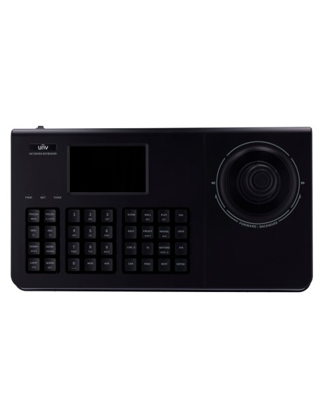 Kaufen UNIVIEW UV-KB-1100-E IP-Tastatur Uniview – Doppelte Schnittstelle: direkt oder Netzwerk – 4"-LCD-Display – IP/RS-232/RS-4