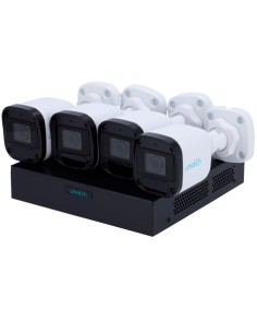Acheter UNIARCH UV-KIT118-B42POE Kit de vidéosurveillance Uniarch - NVR 8CH PoE - 4 caméras bullet IP67 - 2 MP | 2,8 mm | IR 30 
