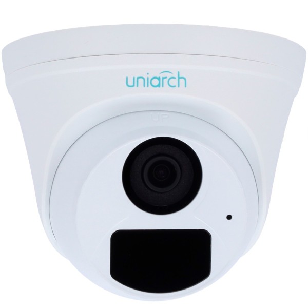 Uniach UV-Kit118-T42poe Video Surveillance Kit - NVR 8CH PoE - 4 Câmeras Turret IP67 - 2 MP | 2,8 mm | Vá 30 m - espaço