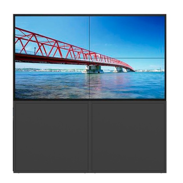 Acquistare UNIVIEW UV-MWA46B1E-KIT2X2 Kit videowall 2x2 - Include monitor - Include supporto da pavimento - Daisy chain tramite 