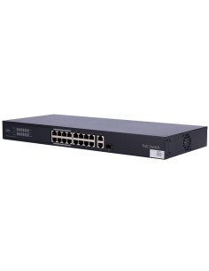 Comprar UNIVIEW UV-NSW3000-16T1GT1GC-POE-IN Uniview Switch PoE Cloud Gestionable Capa 2  - 16 PoE802.3af/at + 1 uplink RJ45 +1 u