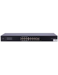 Comprar UNIVIEW UV-NSW3000-16T1GT1GC-POE-IN Uniview Switch PoE Cloud Gestionable Capa 2  - 16 PoE802.3af/at + 1 uplink RJ45 +1 u 2