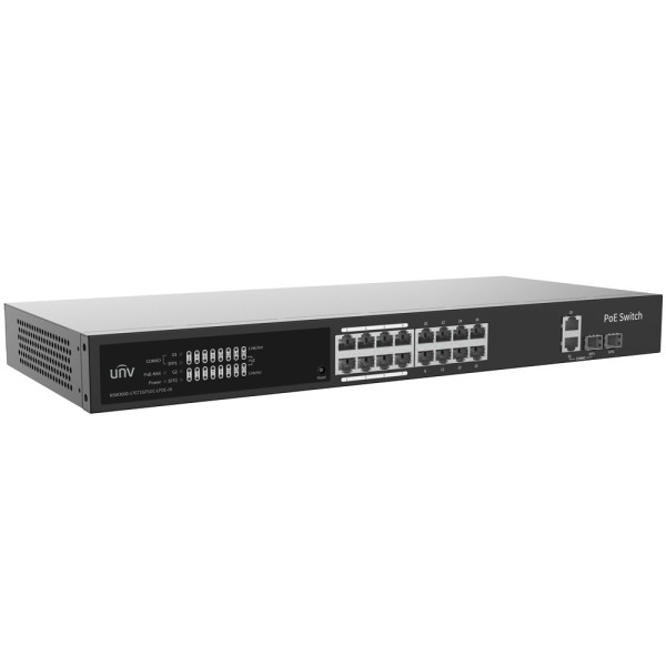 Acheter UNIVIEW UV-NSW3000-17GT1GP1GC-LPOE-IN Switch Uniview Cloud géré PoE Full Gigabit - 16 ports PoE GE + 3 liaisons U