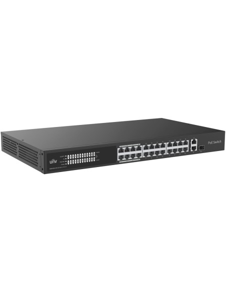 Acquistare UNIVIEW UV-NSW3000-24T1GT1GC-LPOE-IN switch Uniview Cloud Managed PoE L2 - 24 porte PoE 10/100M + 2 uplink Gigabit -