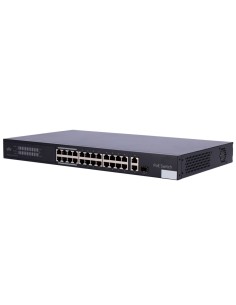 Comprar UNIVIEW UV-NSW3000-24T1GT1GC-POE-IN Uniview Switch PoE Cloud Gestionable Capa 2  - 24 PoE802.3af/at + 1 uplink RJ45 +1 u