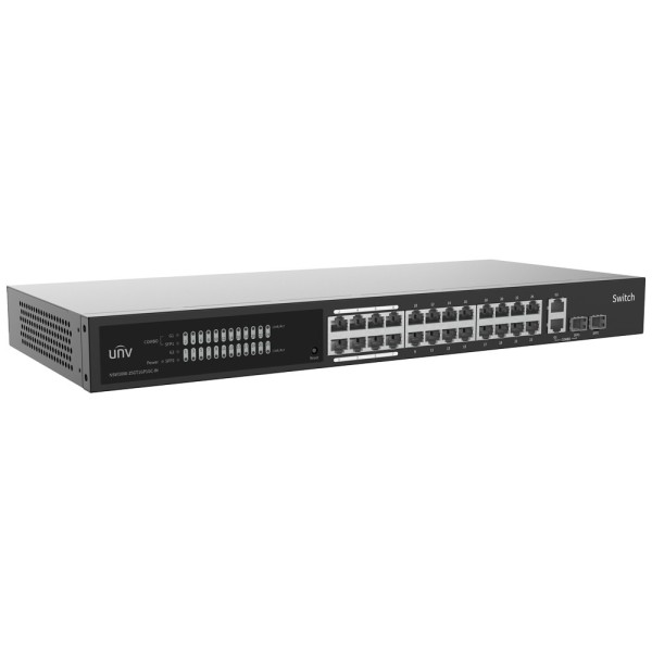 Comprar UNIVIEW UV-NSW3000-25GT1GP1GC-IN Uniview Switch Cloud Gestionable Capa 2 - 24 RJ45 GE + 2 uplink RJ45 GE +2 SFP - VLAN/P