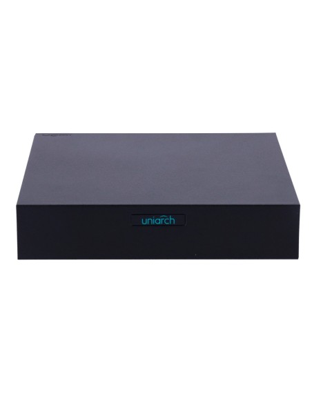 Comprar UNIARCH UV-NVR-104S3-P4-ECO Grabador NVR Uniarch - 4 CH vídeo /  4 CH PoE - Ancho de banda 64Mbps - SIP | UMD | Búsqueda