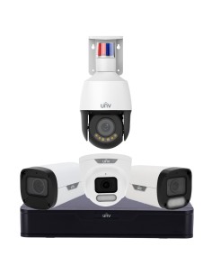 Acheter UNIVIEW UV-STARTERKIT-01 Kit de vidéosurveillance Uniview - NVR 8CH PoE | AcuSearch | SIP | UMD - Bullet 4 MP Wise-ISP |