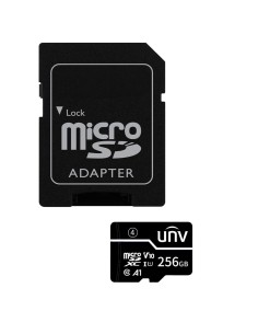 Comprar UNIVIEW UV-TF-256G-T-C Tarjeta microSD con adaptador Uniview - Capacidad 256 GB - Clase 10 | Velocidad R/W: 75/35 MB/s -