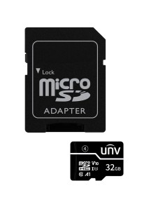 UniView UV-TF-32G-T-C cartão microSD com adaptador Uniview - Capacidade 32 GB - Classe 10 | Velocidade R / W: 70/30 MB / S - Cic