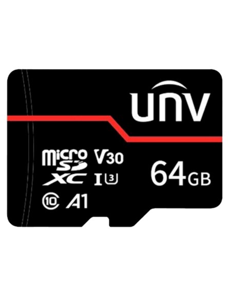 Comprar UNIVIEW UV-TF-64G-MT Tarjeta microSD Uniview - Capacidad 64 GB - Clase 10 | Velocidad R/W: 95/70 MB/s - Ciclos E/P: hast