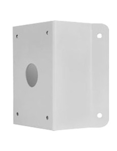 UniView UV-TR-UC08-A-in Corner Suporte - para câmera Uniview - Adequado para uso ao ar livre - cor branca - pino de cabo