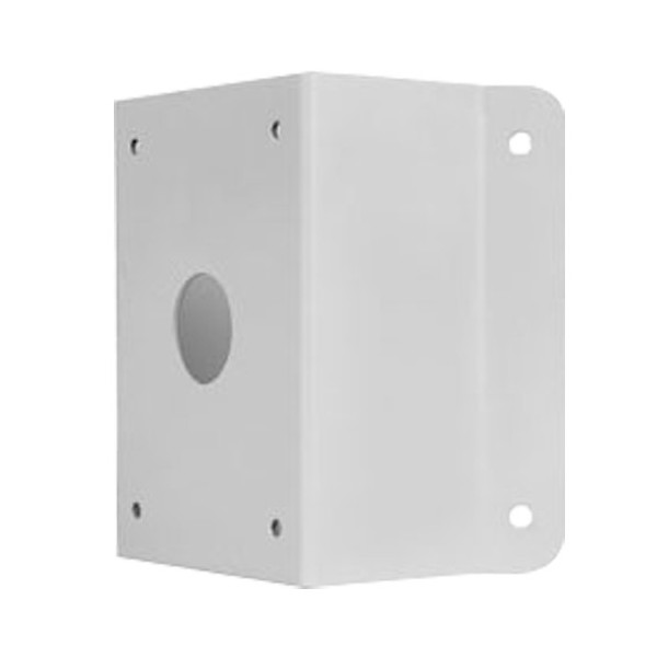 UniView UV-TR-UC08-A-in Corner Suporte - para câmera Uniview - Adequado para uso ao ar livre - cor branca - pino de cabo