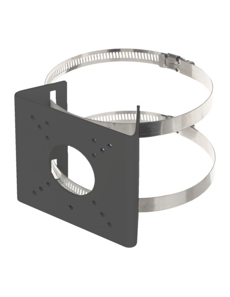 UniView UV-TR-UP06-B-IN-Black Mast Suporte - para câmeras de bala - Adequado para uso externo - Diâmetro de gama 55 ~ 127 mm - 