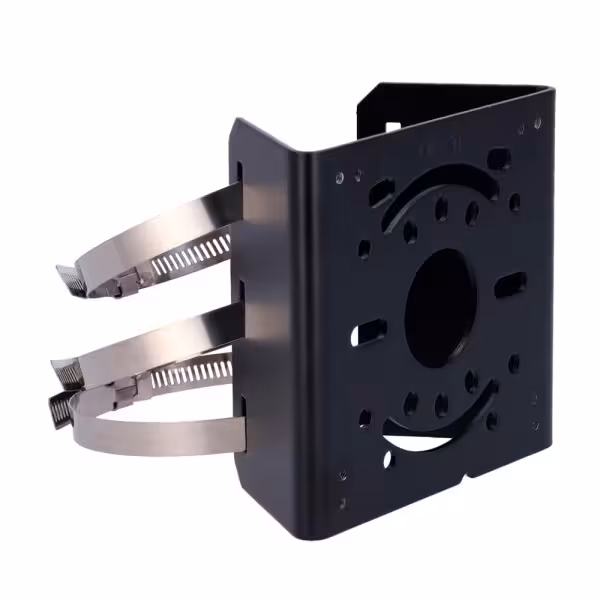 Kaufen UNIVIEW UV-TR-UP06-IN-BLACK Masthalterung – Für Dome-Kameras – Für den Außeneinsatz geeignet – Durchmesserbereich 67~127 