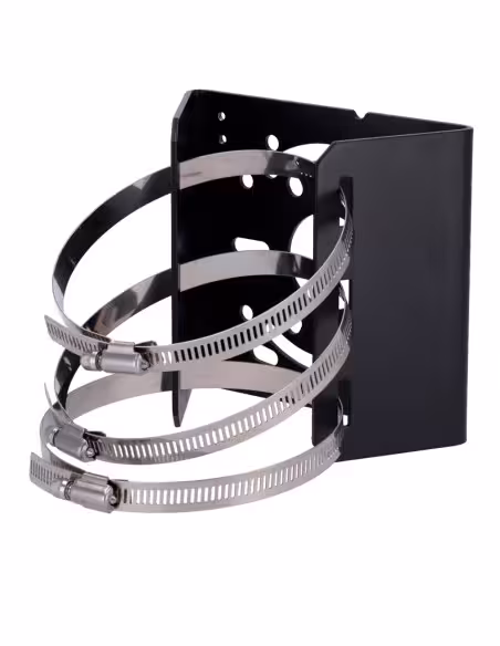 Kaufen UNIVIEW UV-TR-UP06-IN-BLACK Masthalterung – Für Dome-Kameras – Für den Außeneinsatz geeignet – Durchmesserbereich 67~127 