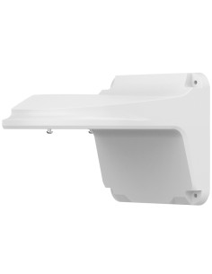 UniView UV-TR-WM03-E-in Wall Stand - para câmeras de cúpula - Adequado para uso externo - cor branca - pino de cabo - 12