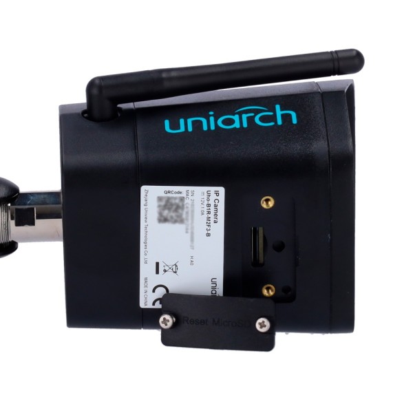 Kaufen UNIARCH UV-UHO-B1R-M2F3-BLACK 2-Megapixel-WiFi-IP-Kamera – Uniarch-Serie – 1/2,9" Progressive-Scan-CMOS – 2,8-mm-Objektiv