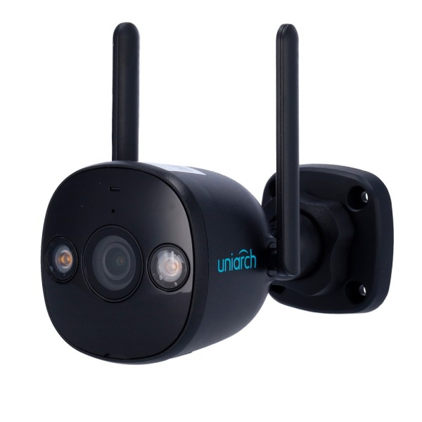Acheter UNIARCH UV-UHO-B2D-M5F3D-BLACK Caméra IP WiFi Uniarch Panda série B - 5 MP | Objectif 2,8 mm | MicroSD 512 Go - IR 20 m 