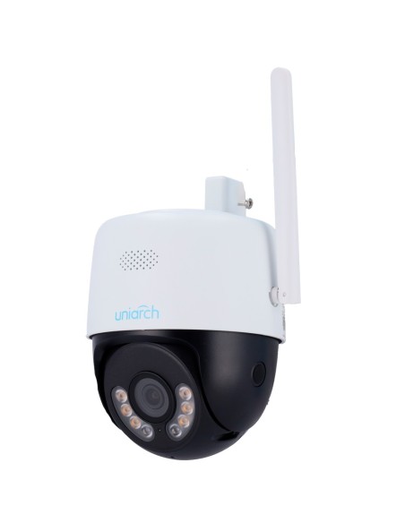 Comprar UNIARCH UV-UHO-P1H-M3F4D Cámara IP PTl WiFi Uniarch - 3 MP | Lente 4.0 mm | microSD 512 GB - IR 30 m | Luz blanca 10 m |