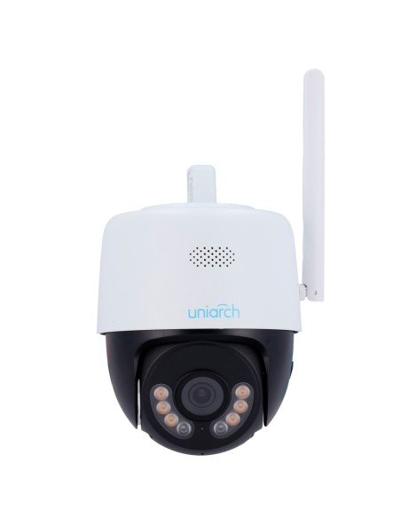 Comprar UNIARCH UV-UHO-P1H-M3F4D Cámara IP PTl WiFi Uniarch - 3 MP | Lente 4.0 mm | microSD 512 GB - IR 30 m | Luz blanca 10 m |