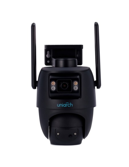Uniach UV-UHO-P2S-M33F34-Black Camera IP WiFi Uniach Panda Series P - Resolução até 3mpx, alta qualidade de imagem - dupla len