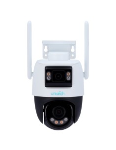 Acheter UNIARCH UV-UHO-P2S-M55F34 Caméra IP WiFi Uniarch | 5 MP - Double objectif 2,8 mm panoramique et 4 mm PTZ - IR 30 m | Lum 2
