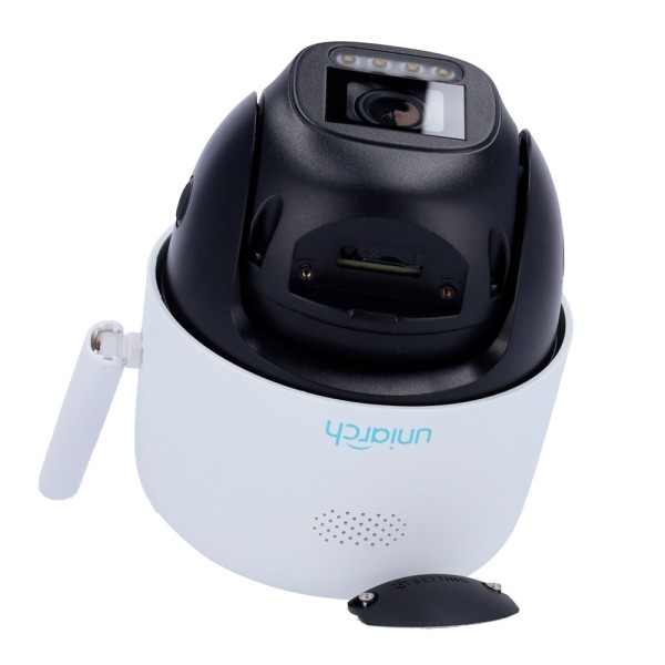 Comprar UNIARCH UV-UHO-P3C-M5F4 Cámara IP PT WiFi | Uniarch - 5 MP | Lente 4 mm | microSD 512 GB - Luz blanca 30 m  - Color Hunt