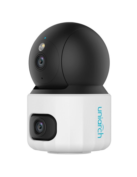 Comprar UNIARCH UV-UHO-S3S-M55F36D Cámara IP Uniarch Doble lente - 5 MP | Lente 2.8 mm | IR 10 m - 5 MP | Lente 6 mm | Luz blanc